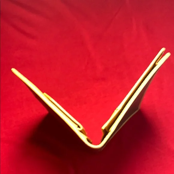 EUC Vintage Celine Brown and Tan Leather Wallet - Picture 10 of 12